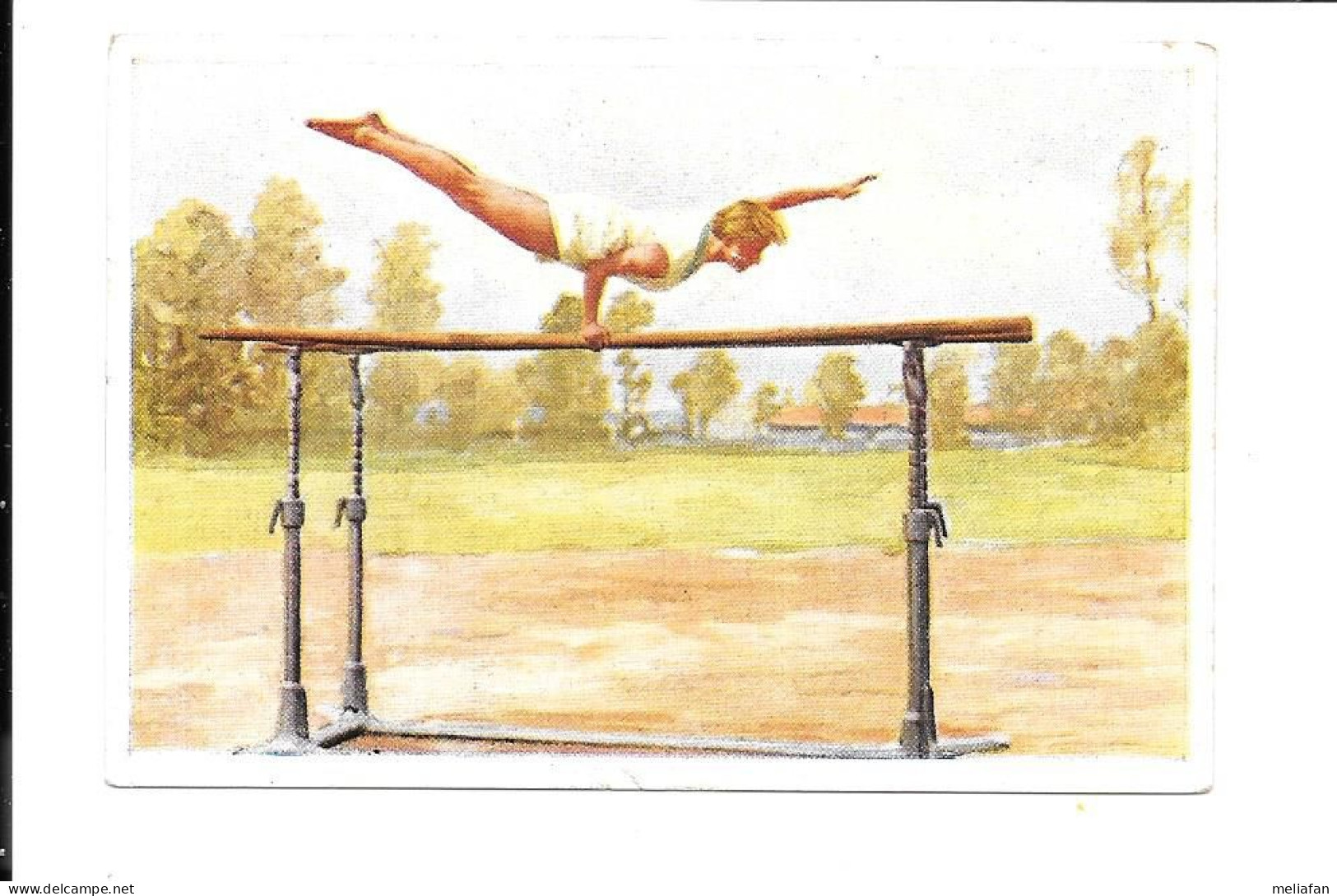 CK27 - IMAGE CIGARETTES SANELLA - GYMNASTIQUE - BARRES PARALLELES - Gymnastiek