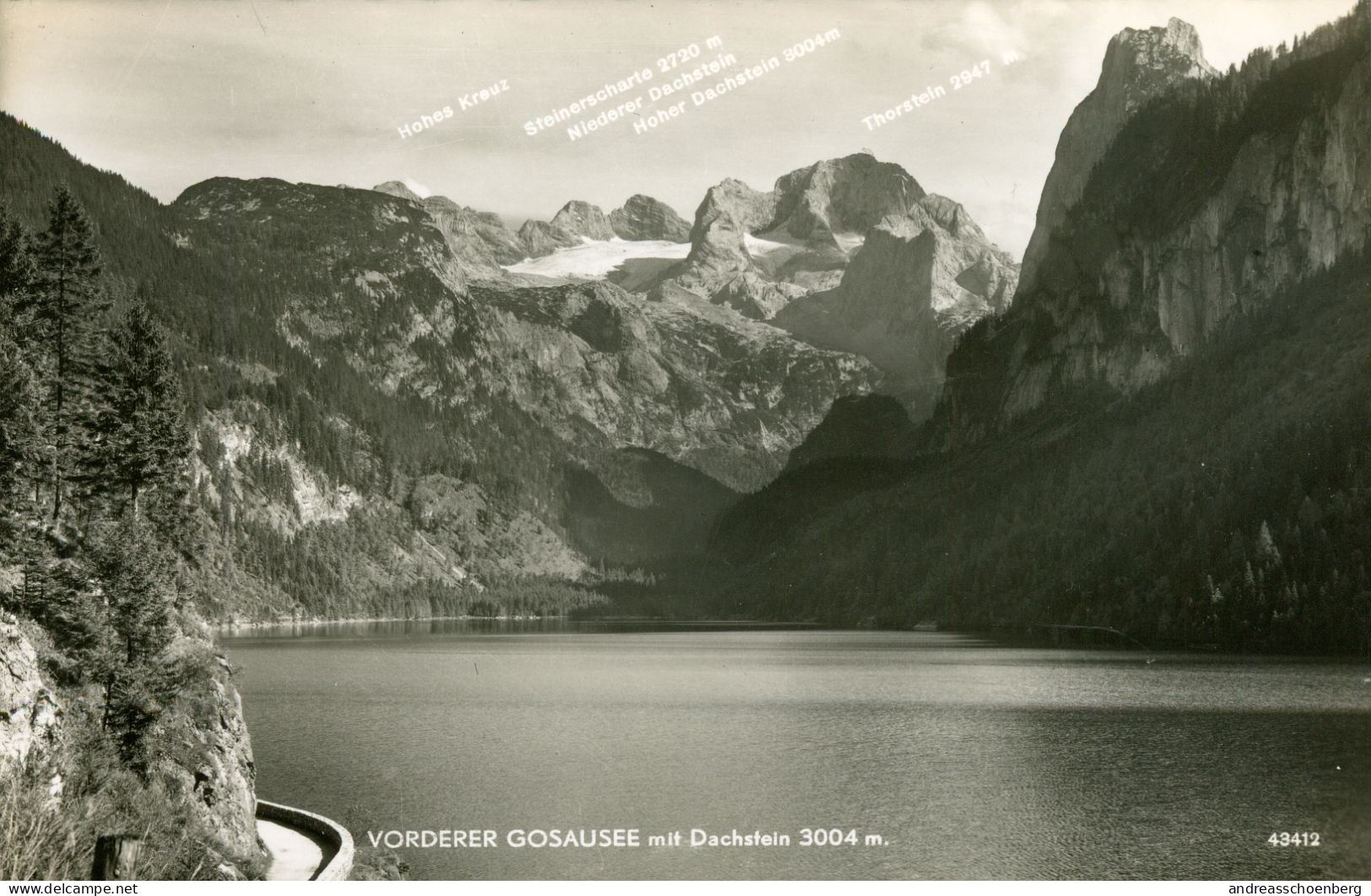 Gosau - Vorderer Gosausee Mit Dachstein - Gmunden