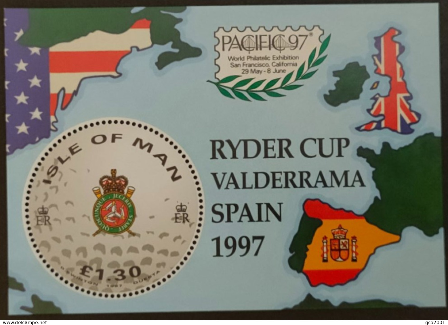 ILE DE MAN / YT BF 32 / GOLF - RYDER CUP / NEUF ** / MNH - Golf