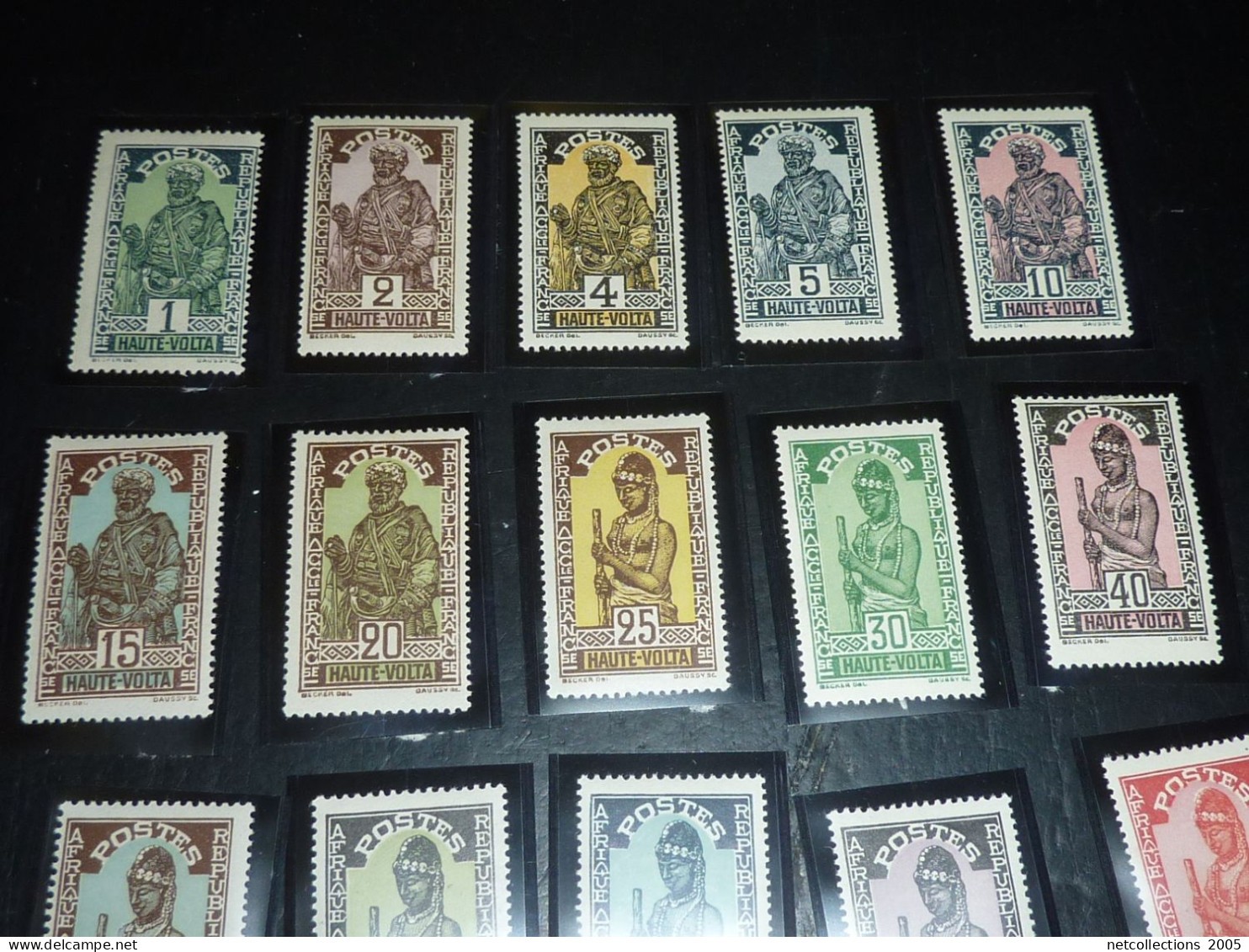 HAUTE VOLTA 1928 N°43/65  - NEUF AVEC ET SANS CHARNIERE (CV) - Nuevos