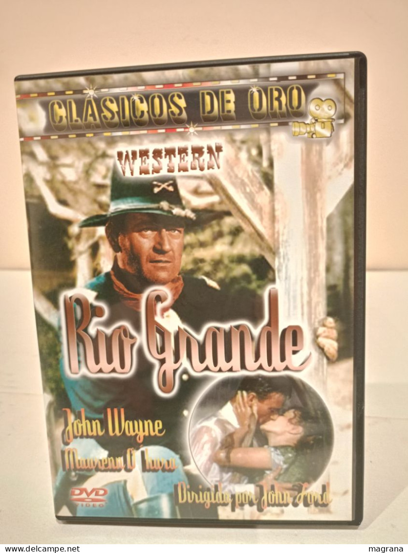 Película Dvd. Rio Grande. John Wayne Y Maureen O'Hara. Dirigida Por John Ford. Western. - Western/ Cowboy