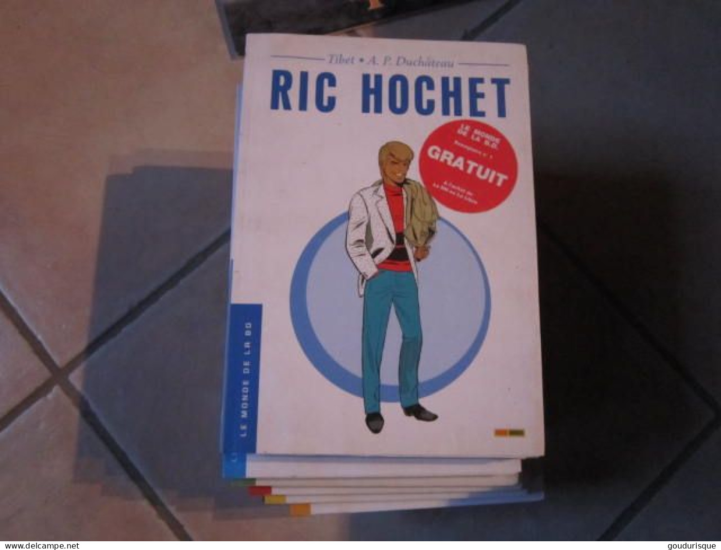 Le Monde De La BD N° 1 RIC HOCHET   TIBET DUCHATEAU - Ric Hochet