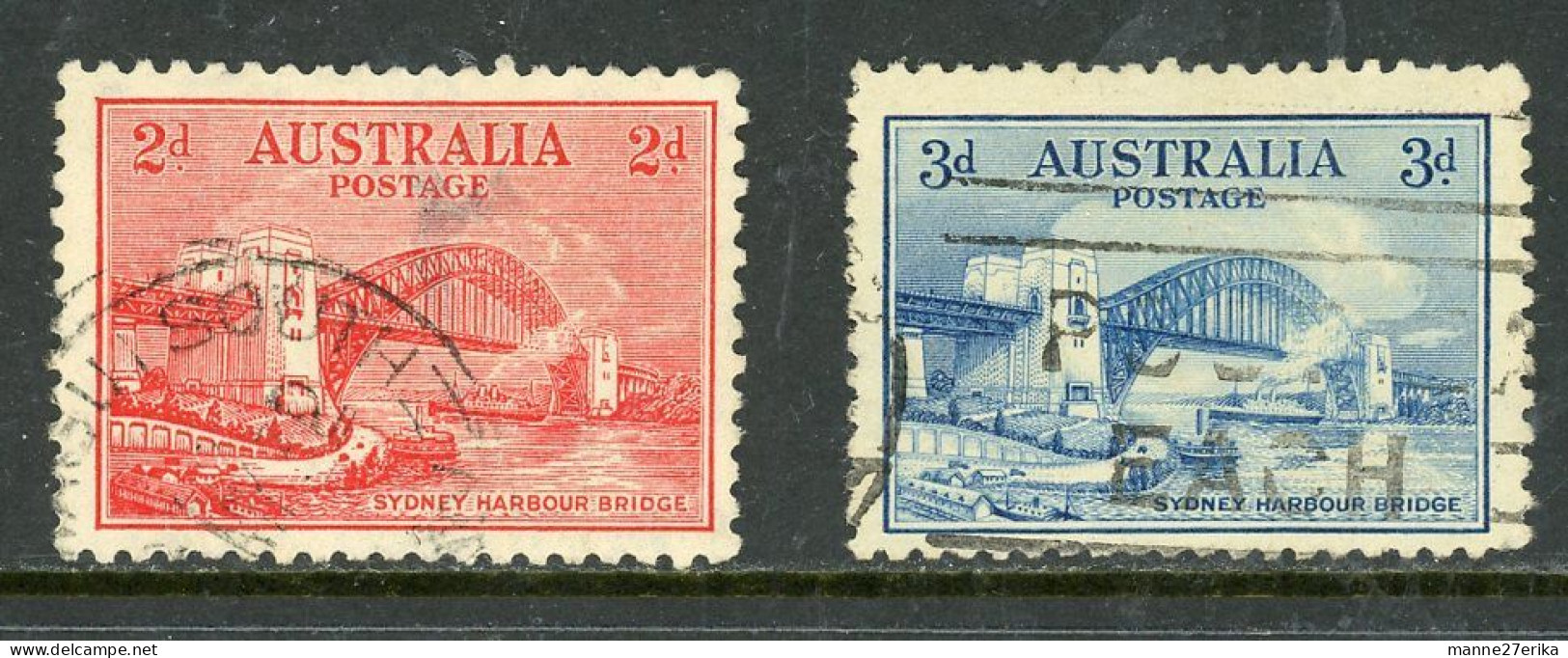 Australia USED 1932 Sydney Harbor Bridge - Gebruikt