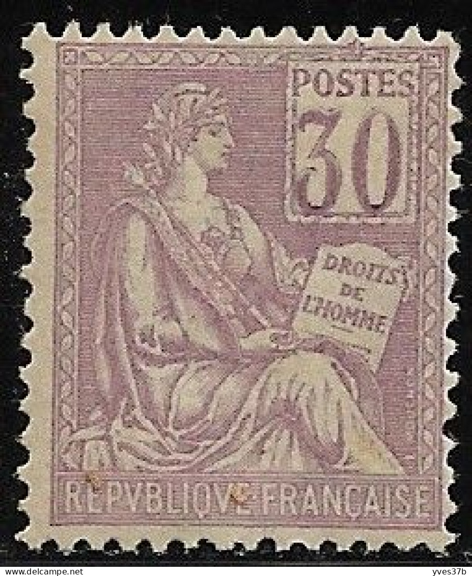 FRANCE N°115 - 30cts Violet - Neuf** - Grande Fraicheur - Superbe - Neufs