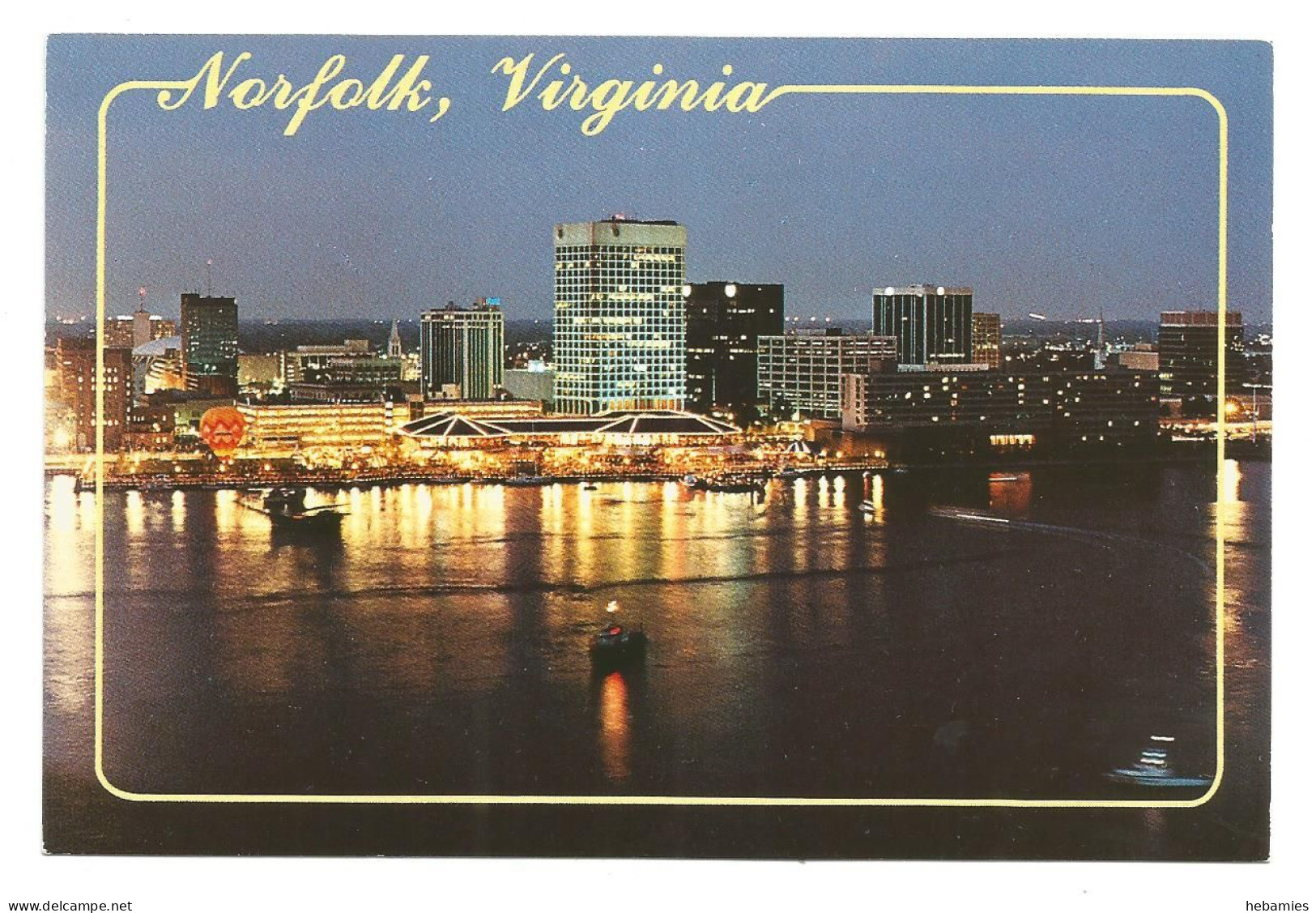 NORFOLK - Evening Reflections - VIRGINIA - USA - - Norfolk