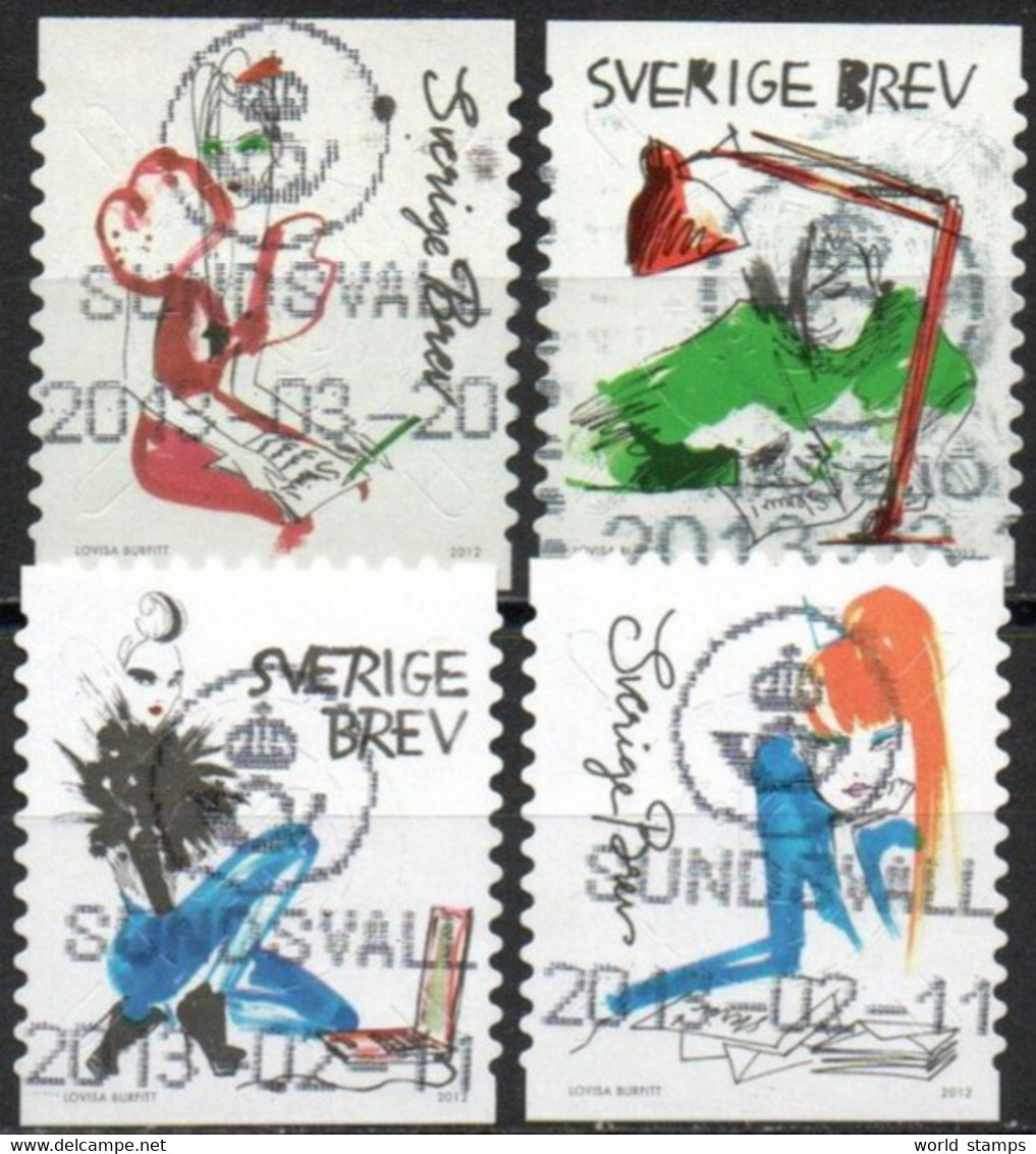 SUEDE 2012 O - Used Stamps