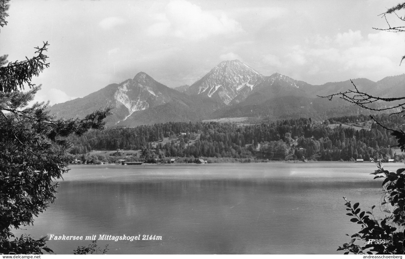 Faakersee Mit Mittagskogel - Faakersee-Orte