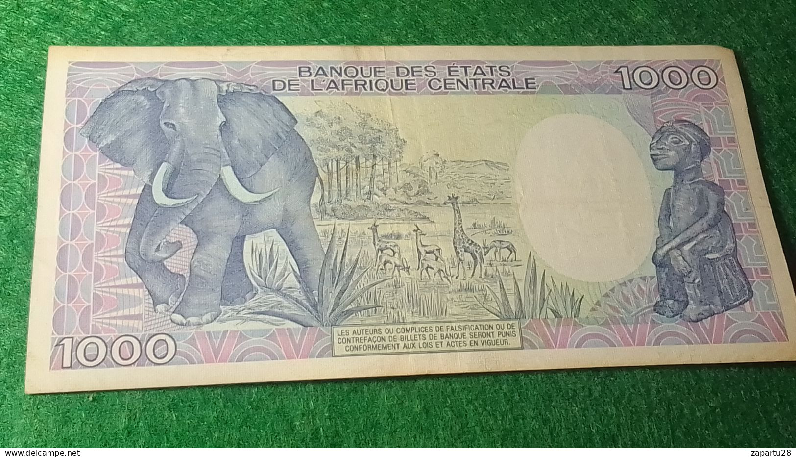 KAMERUN  İ-2000    1000    FRANK       XF - Cameroun