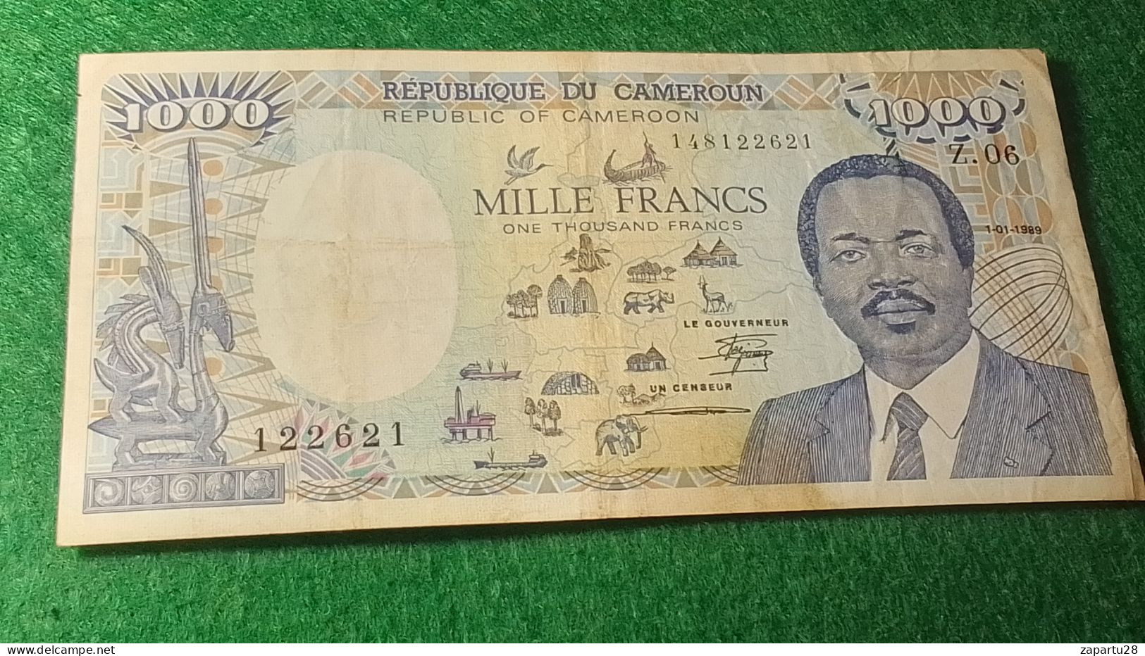 KAMERUN  İ-2000    1000    FRANK       XF - Kamerun