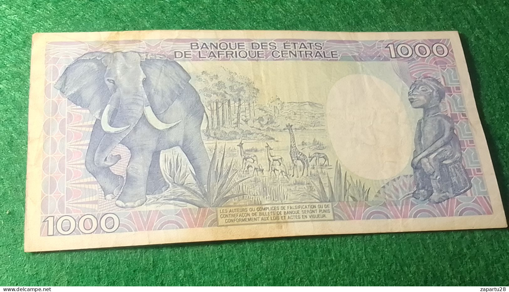 KAMERUN  İ-2000    1000    FRANK       XF - Cameroun