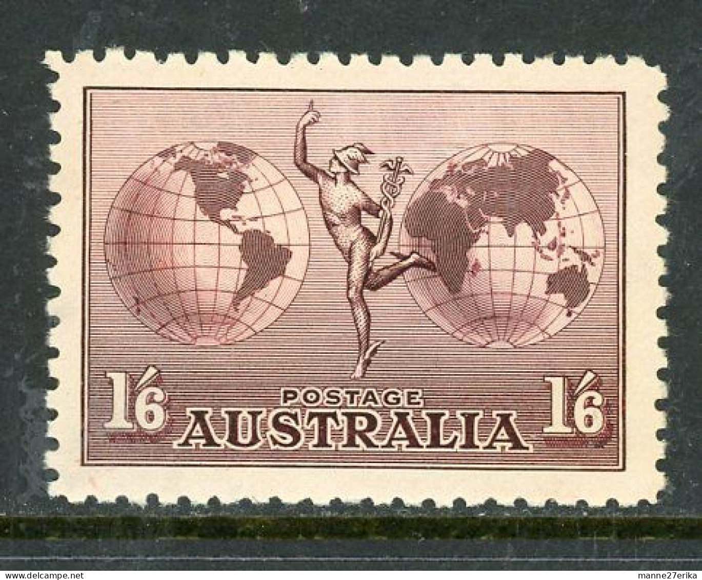 Australia MH 1934 Mercury And Hemispheres - Ungebraucht