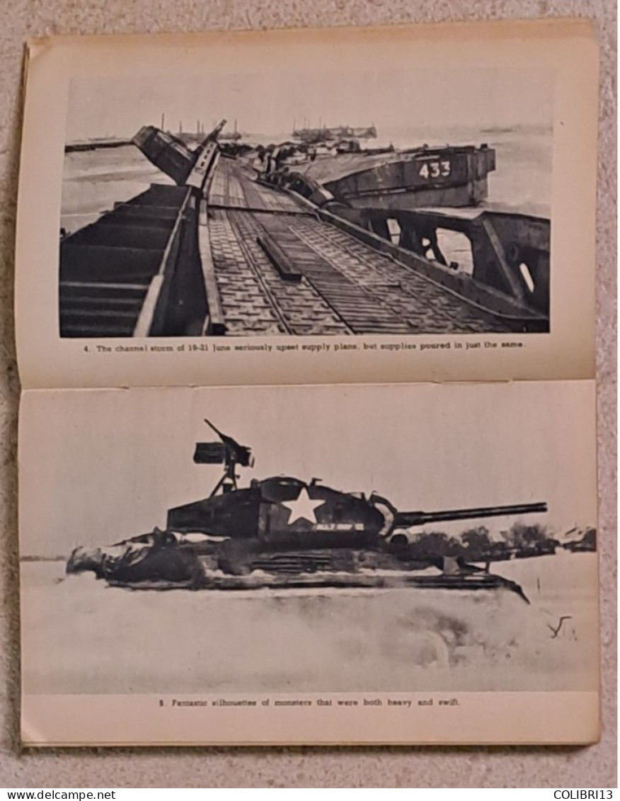 Le Rôle DE L'OSS PENDANT LA GUERRE Edit. 1945 AMERICAN ENTERPRISE IN EUROPE Rôle Of The SOS - Forces Armées Américaines