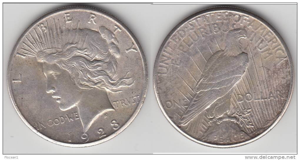 **** USA - ETATS-UNIS - ONE DOLLAR 1923 S - 1 DOLLAR 1923 S PEACE - SILVER - ARGENT **** EN ACHAT IMMEDIAT !!! - 1921-1935: Peace