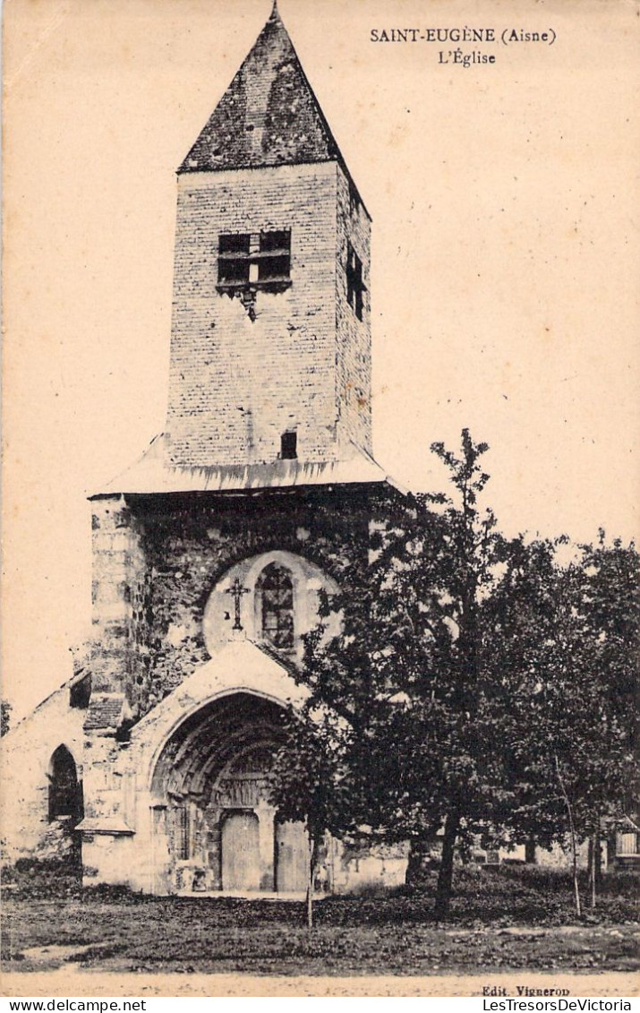 FRANCE - Saint Eugene - L'église - Edit Vigneron - Carte Postale Ancienne - Otros & Sin Clasificación