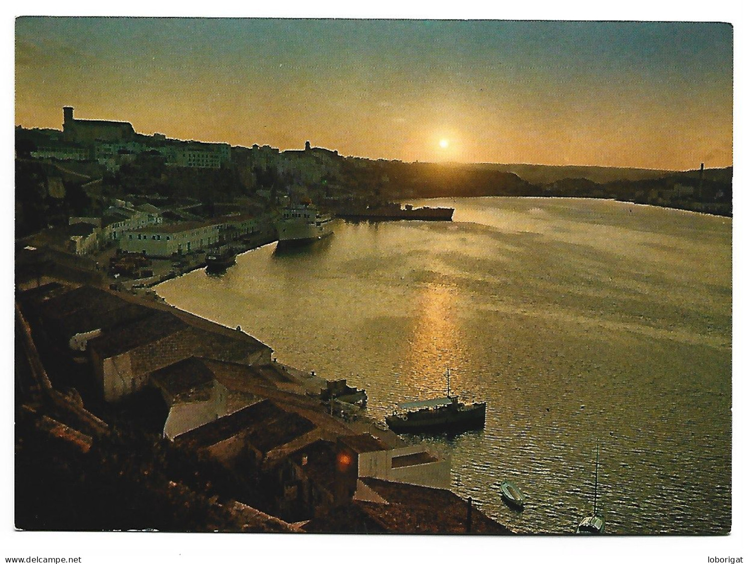 ATRDECER EN EL PUERTO DE MAHÓN.- MENORCA.- ILLES BALEARS - Menorca