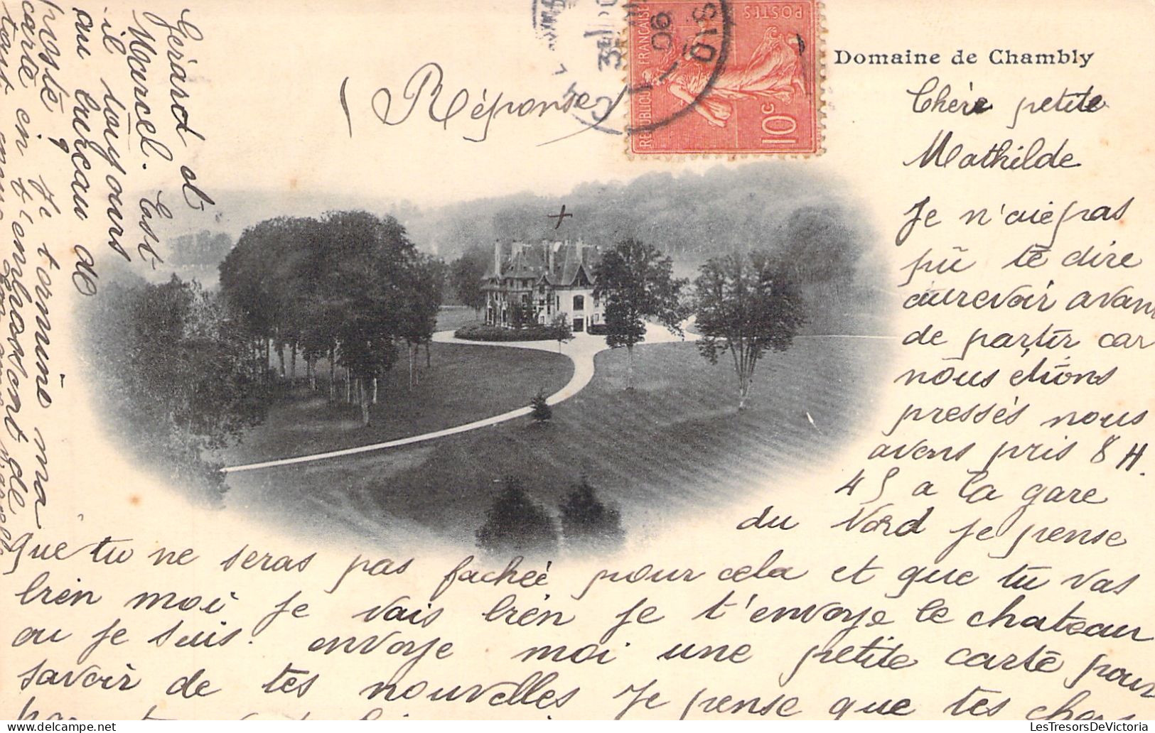 FRANCE - Domaine De Chambly - Carte Postale Ancienne - Autres & Non Classés