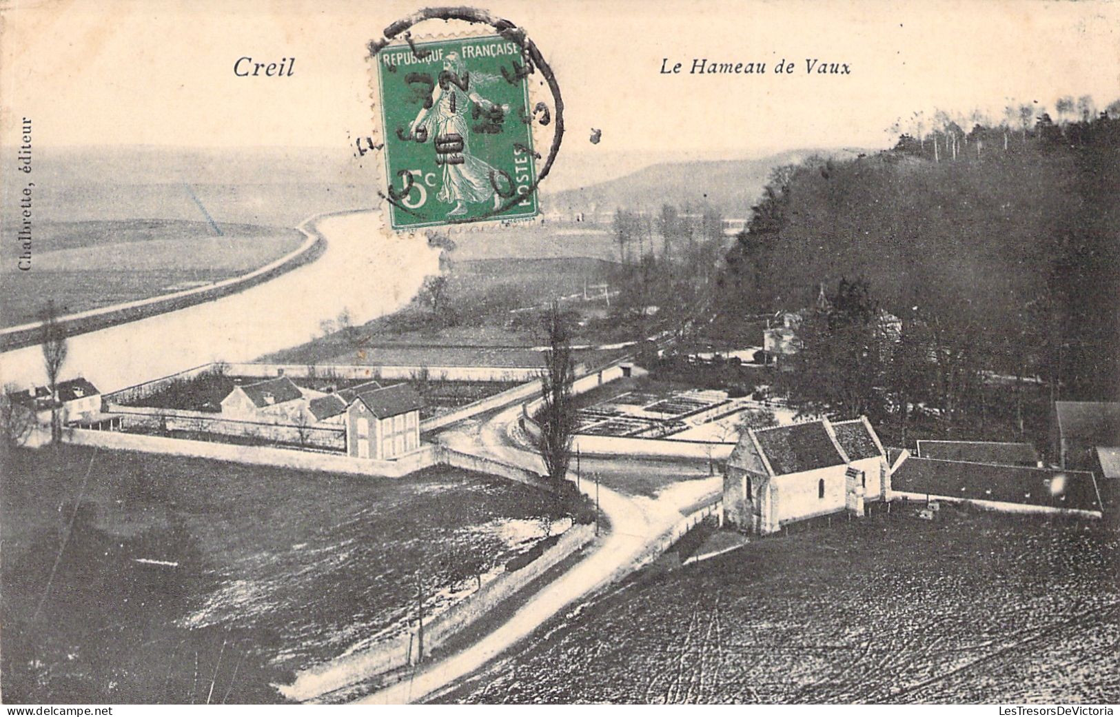 FRANCE - Creil - Le Hameau De Vaux - Carte Postale Ancienne - Creil