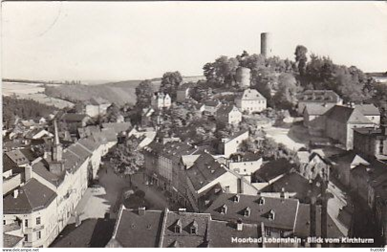 AK 192419 GERMANY - Moorbad Lobenstein - Blick Vom Kirchturm - Lobenstein