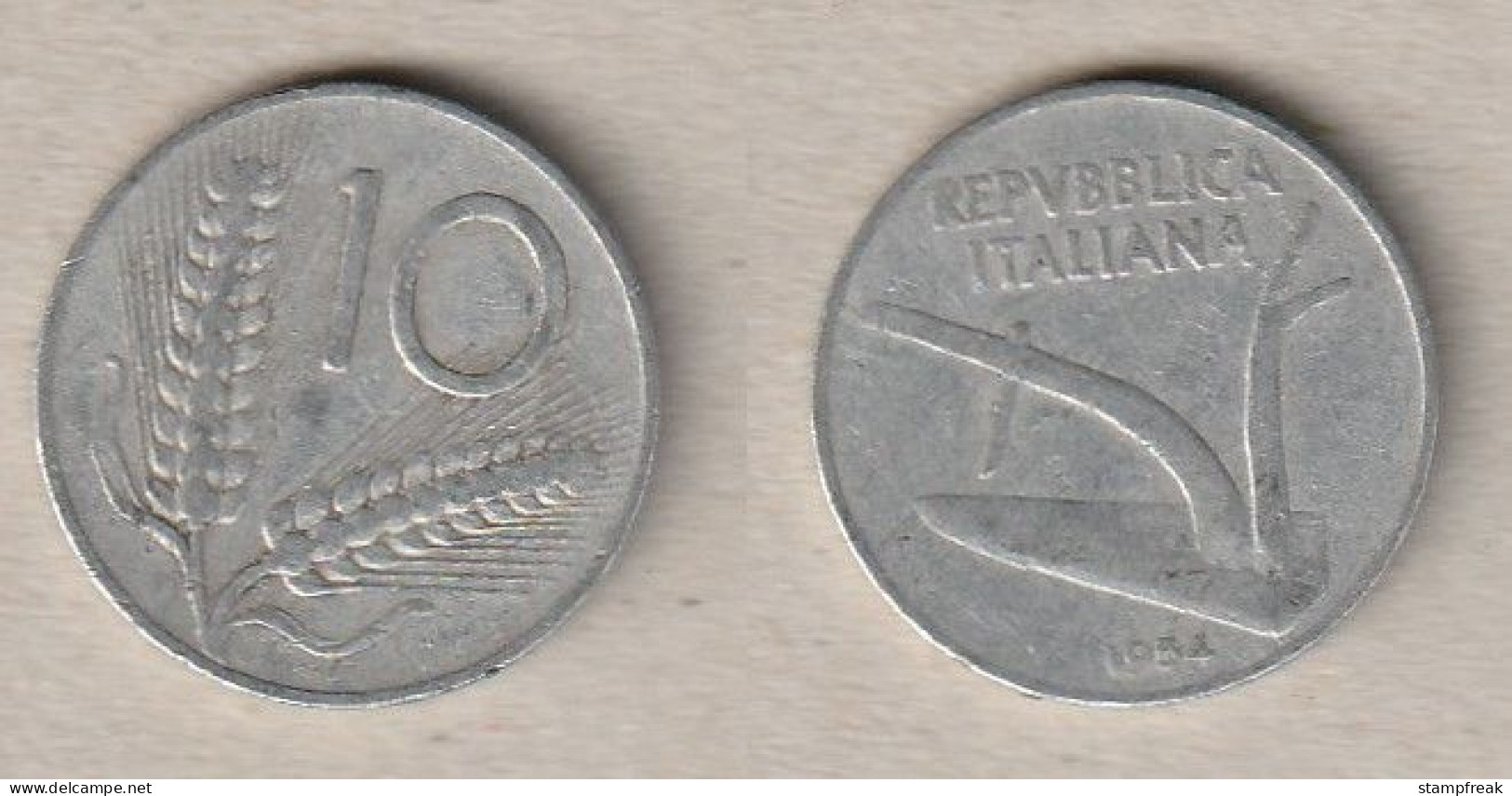 00564) Italien, 10 Lire 1954 - 10 Lire