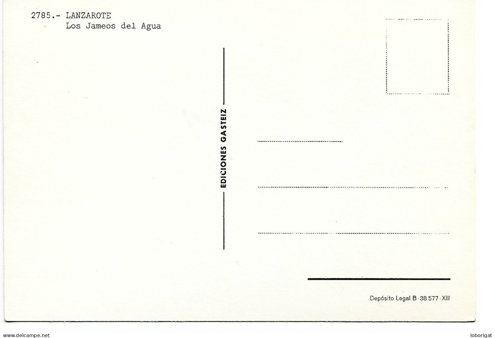 LOS JAMEOS DEL AGUA.-  LANZAROTE / ISLAS CANARIAS.- ( ESPAÑA ). - Lanzarote