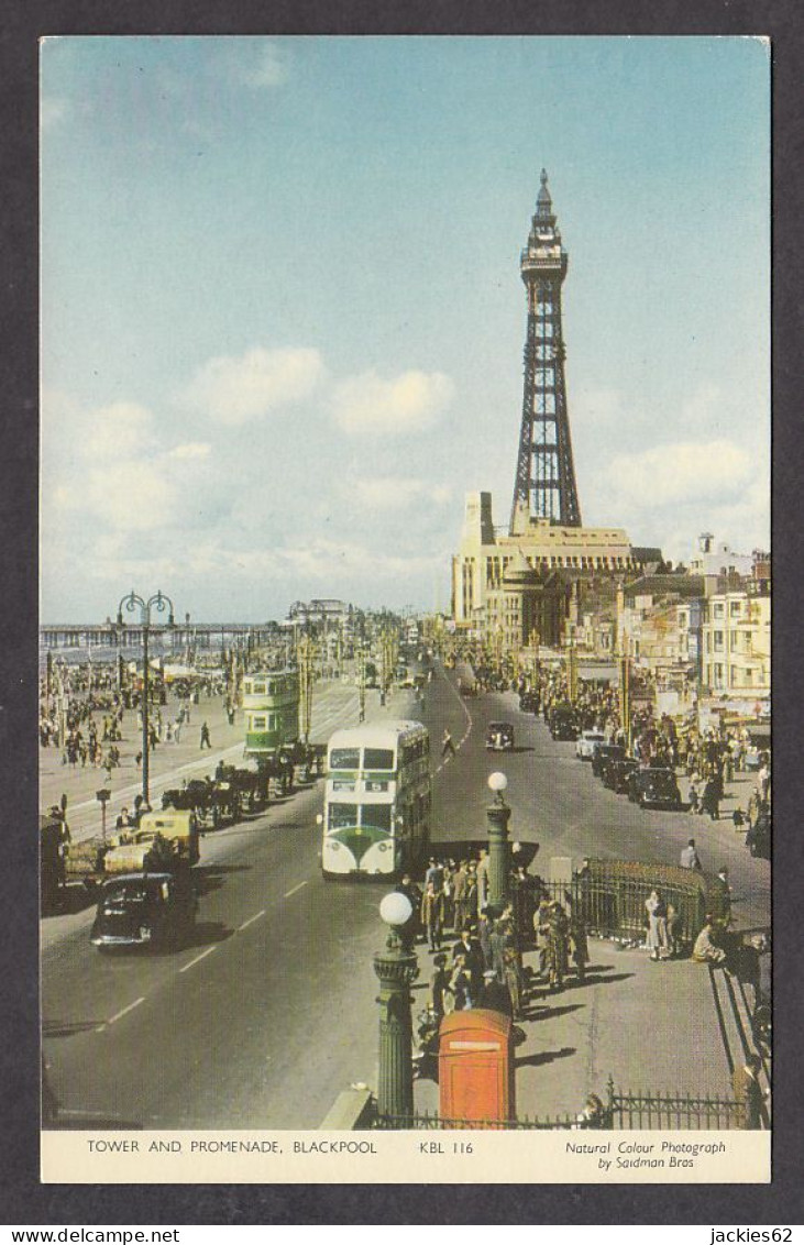 110853/ BLACKPOOL, Tower And Promenade - Blackpool