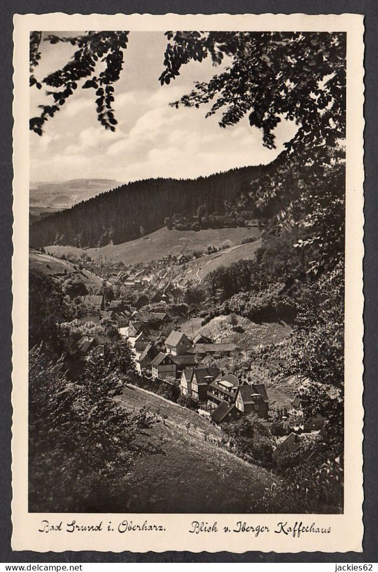 106052/ BAD GRUND, Blick V. Jberger Kaffeehaus  - Bad Grund