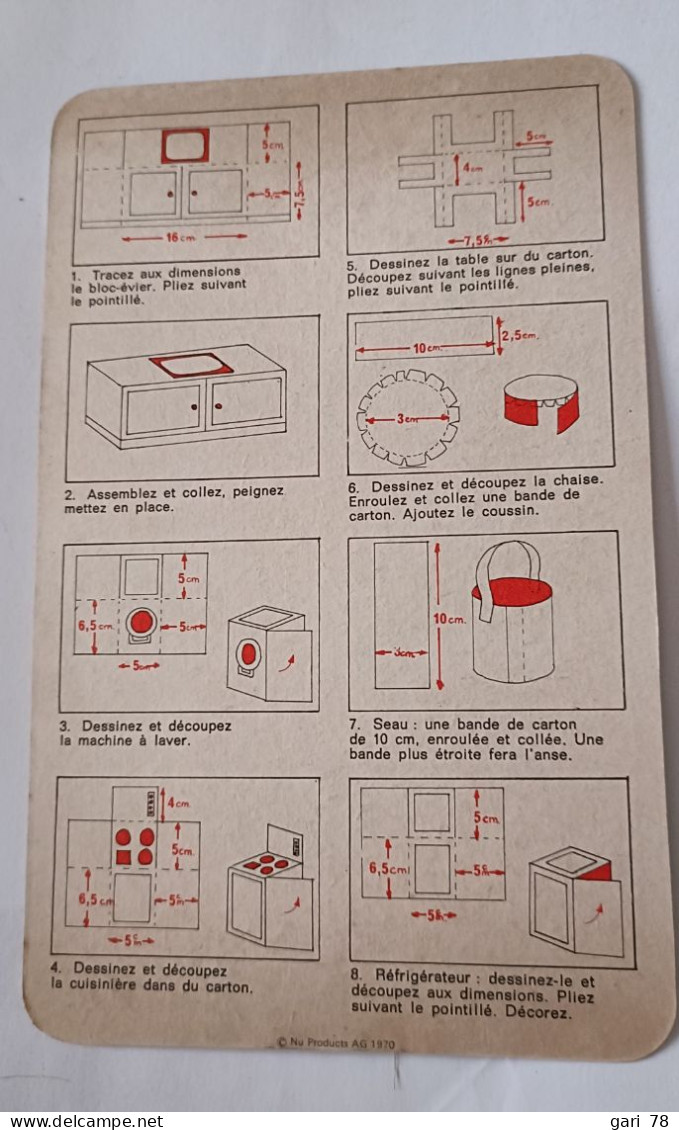 PochetteWHITMAN Des Années 1970 Que Faire ? Maison De Poupée - Andere & Zonder Classificatie