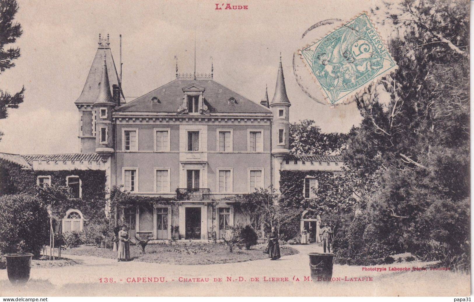 CAPENDU - Château De N.D. De LIERRE - Capendu