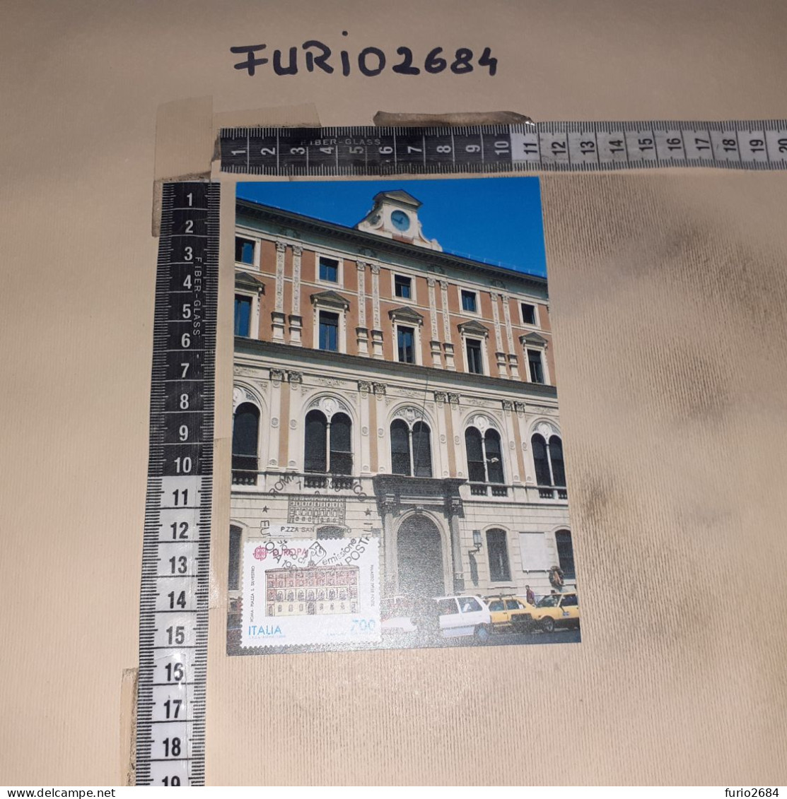 HB10878 ROMA 1980 TIMBRO ANNULLO EUROPA 1990 EDIFICI POSTALI GIORNO DI EMISSIONE - Brieven En Documenten