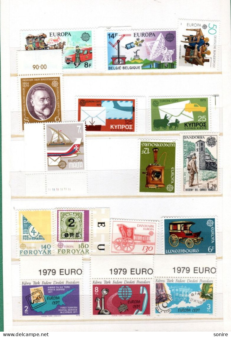 EUROPA CEPT - 1979 - MNH** - Sammlungen (im Alben)