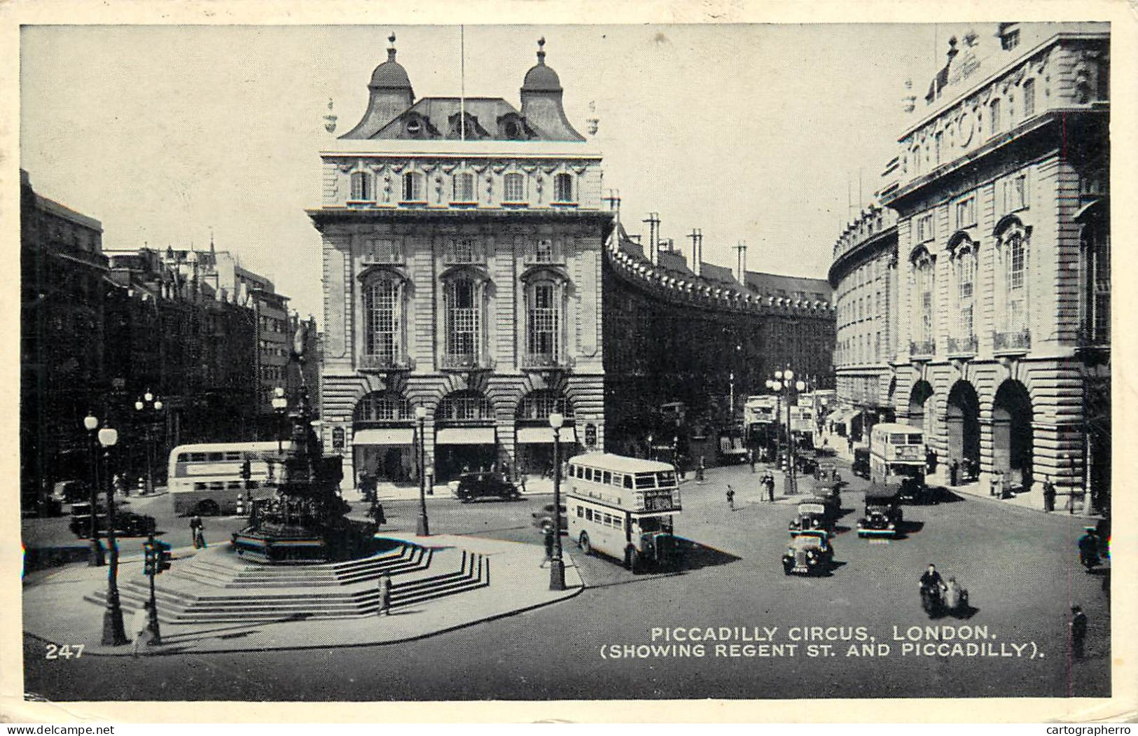United Kingdom England London Piccadilly Circus Bus - Piccadilly Circus
