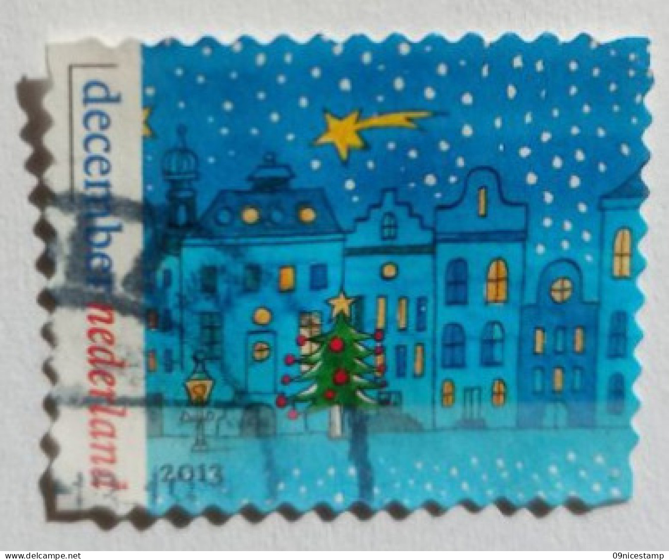 Nederland, Year 2013, Cancelled, Christmas - Gebruikt