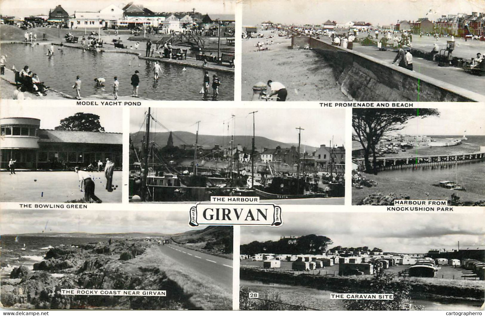 United Kingdom Scotland Girvan Harbour - Ayrshire