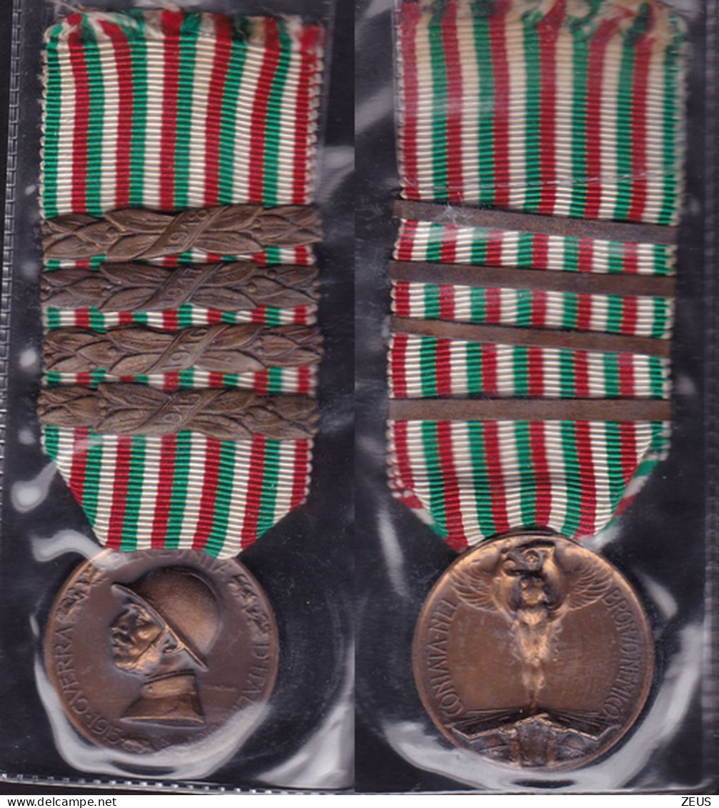 MEDAGLIA UNITA' D'ITALIA CAMPAGNE 1915-1918.. - Italie