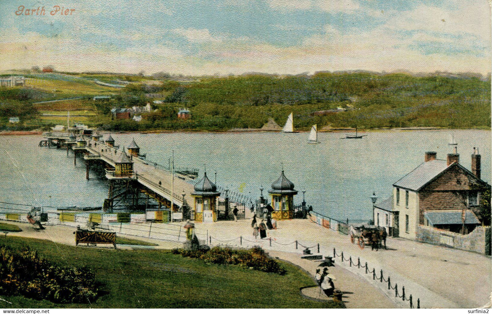 GWYNEDD - BANGOR - GARTH PIER  Gwy655 - Caernarvonshire