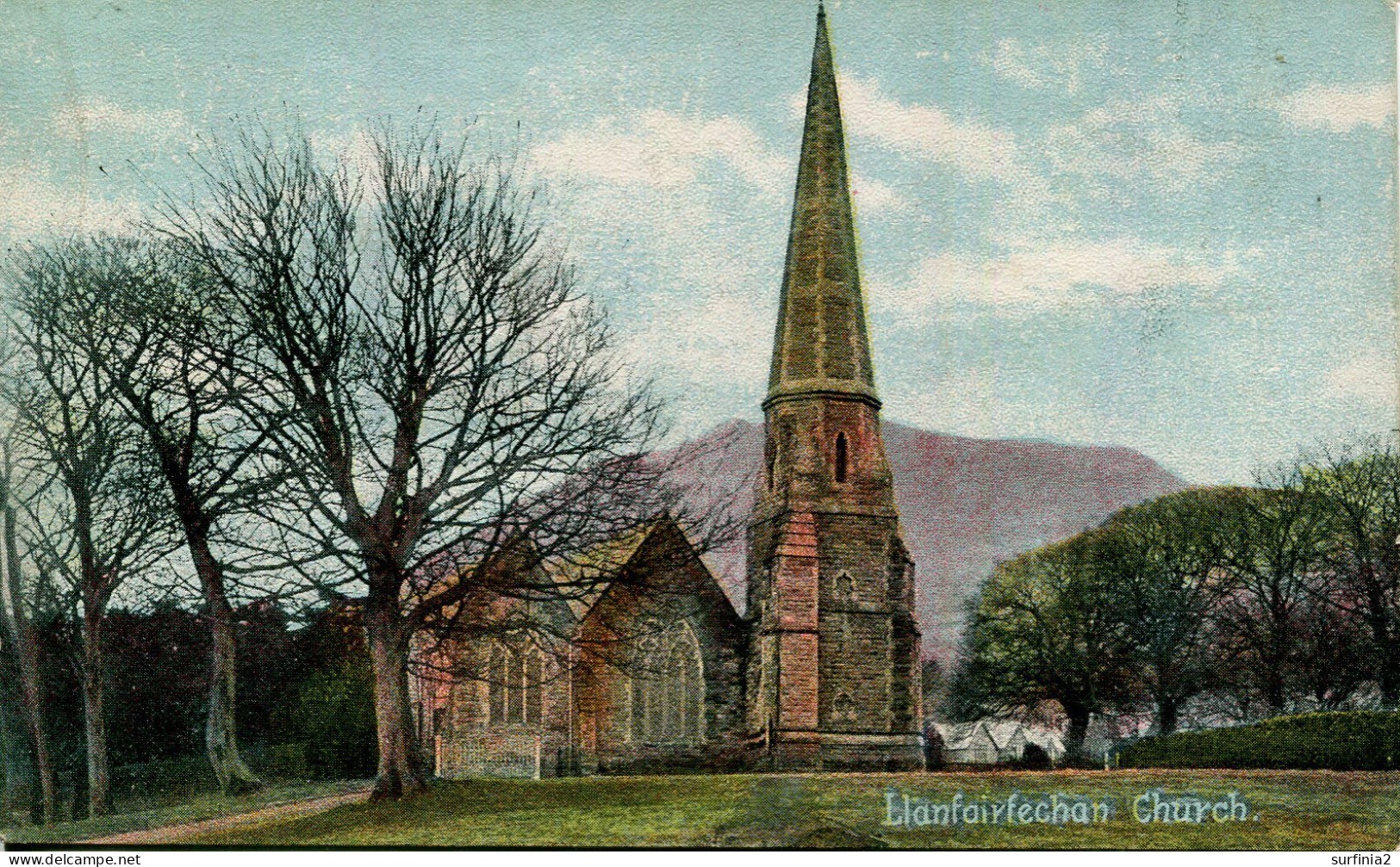 GWYNEDD - LLANFAIRFECHAN CHURCH  Gwy656 - Caernarvonshire