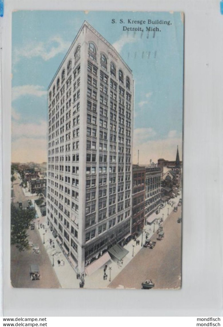 Detroit - S. S. Kresge Building 1919 - Detroit