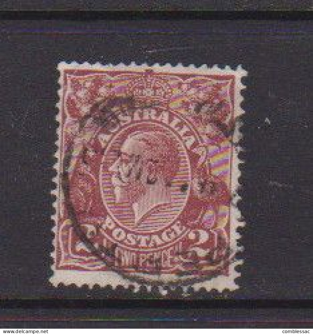 AUSTRALIA    1920    2d  Red  Brown   Perf  13 1/2  X  12 1/2    USED - Oblitérés