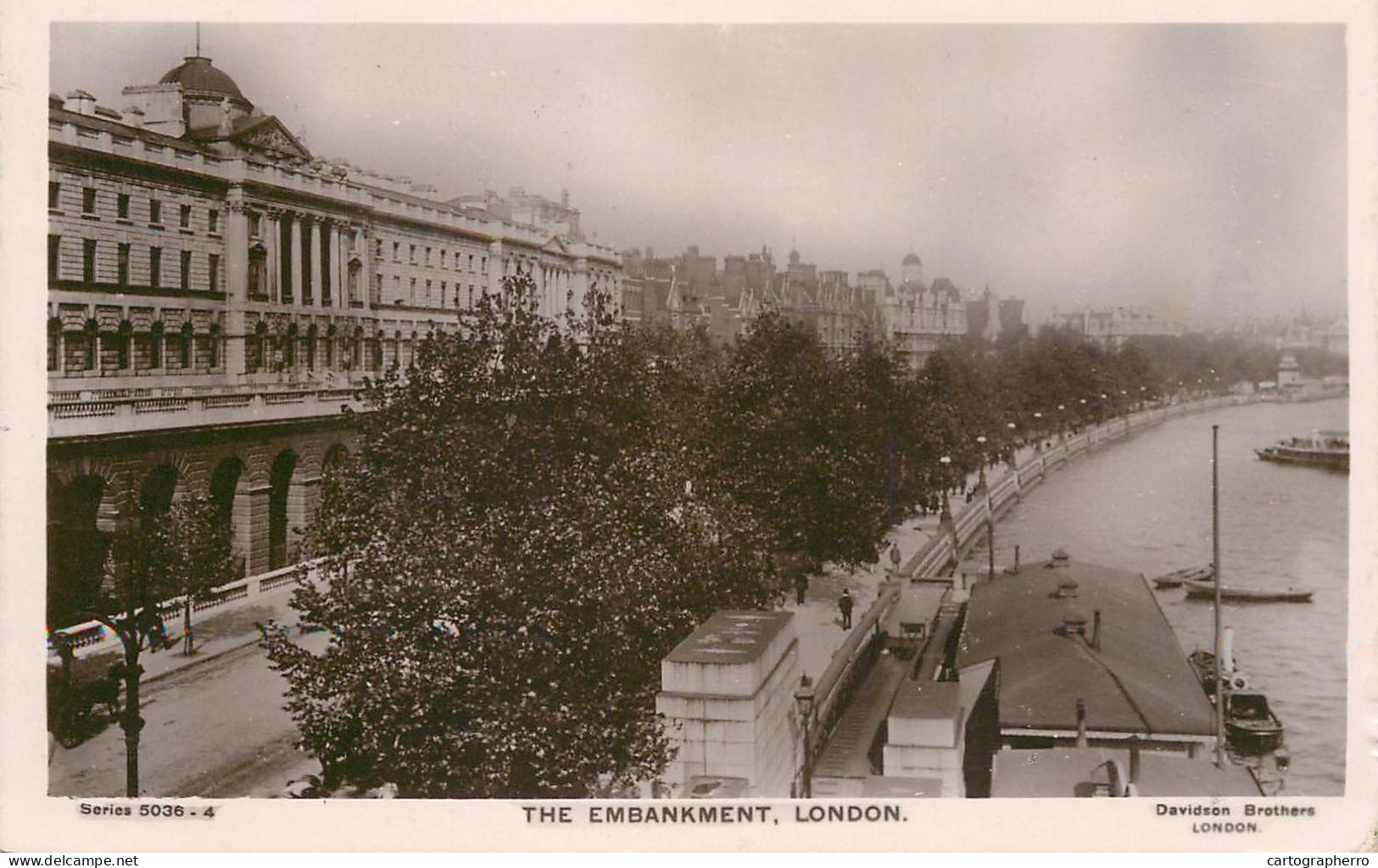 United Kingdom England London The Embankment - River Thames