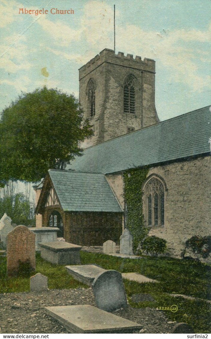 CLWYD - ABERGELE CHURCH Clw466 - Denbighshire