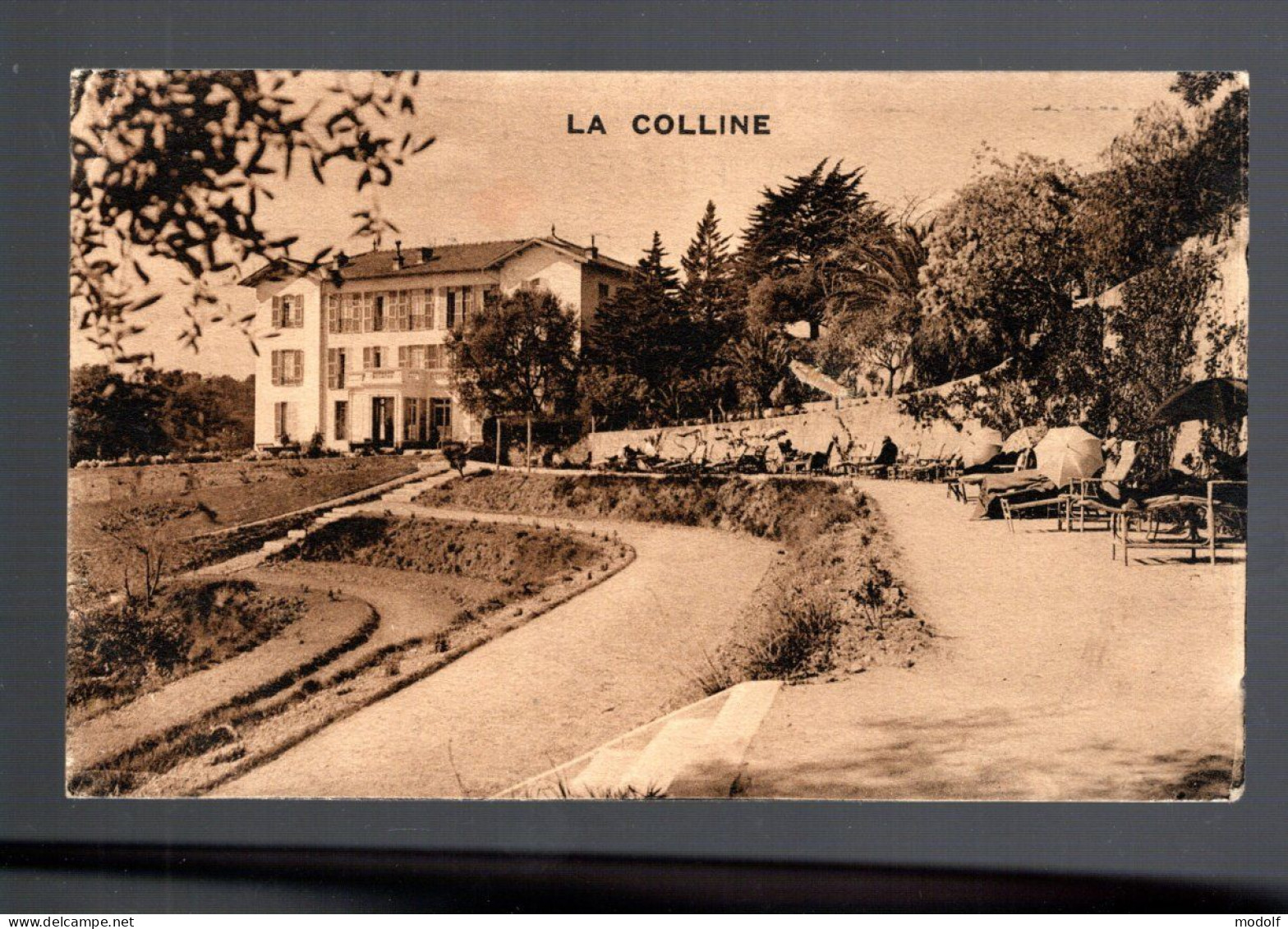 CPA - 06 - St-Antoine-Nice - Maison De Repos La Colline - 1933 - Health, Hospitals