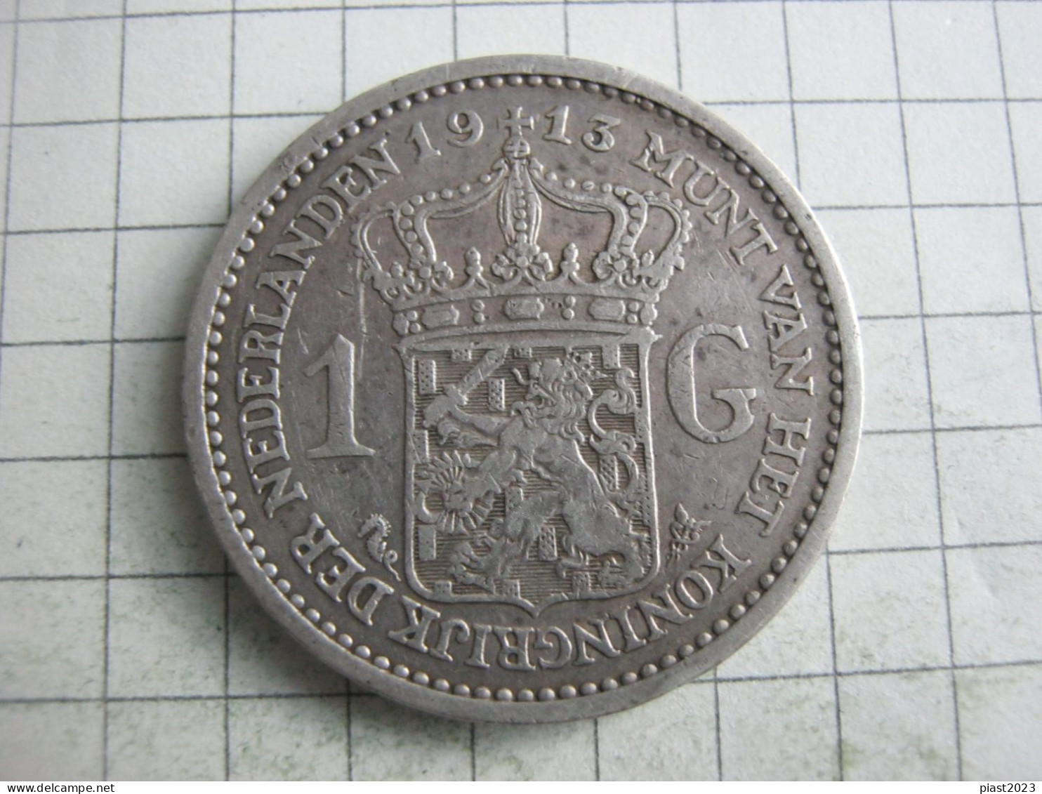 Netherlands 1 Gulden 1913 - 1 Gulden