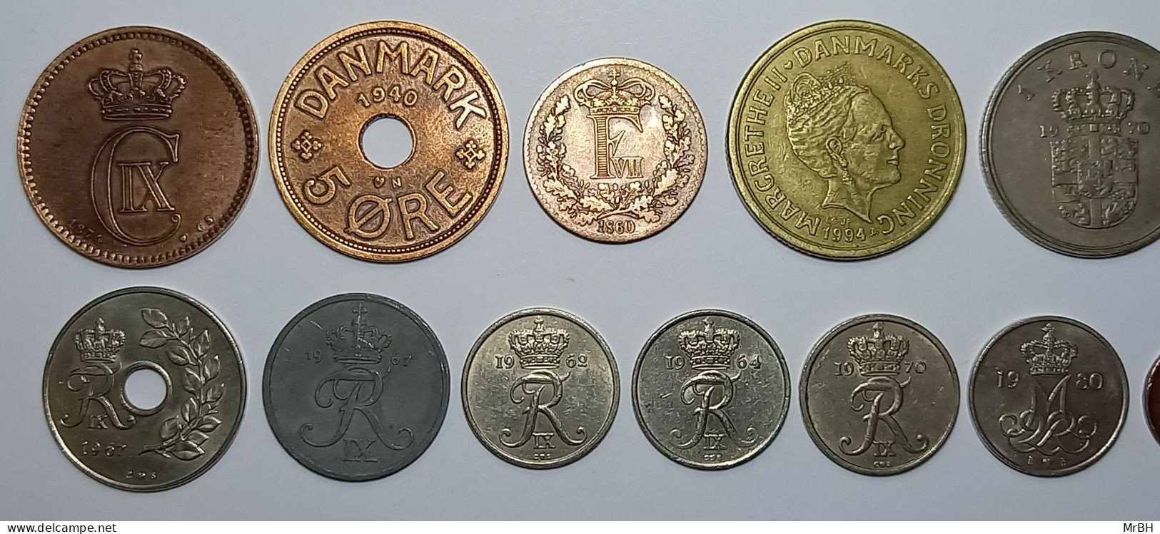 Danemark, Norvège, Suède. 1771-1994 (35 Monnaies) - Autres – Europe