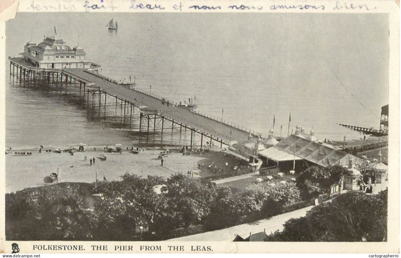 United Kingdom England Kent Folkestone Pier - Folkestone