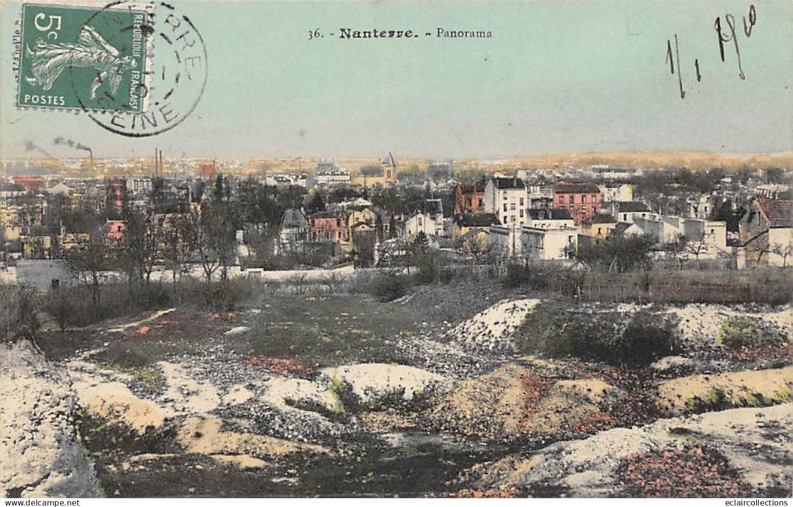 Nanterre         92           Panorama    N° 36  (voir Scan) - Nanterre