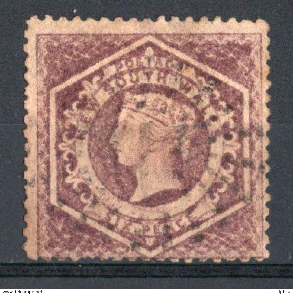 1860 NEW SOUTH WALES 6P. MICHEL: 27 USED - Gebruikt