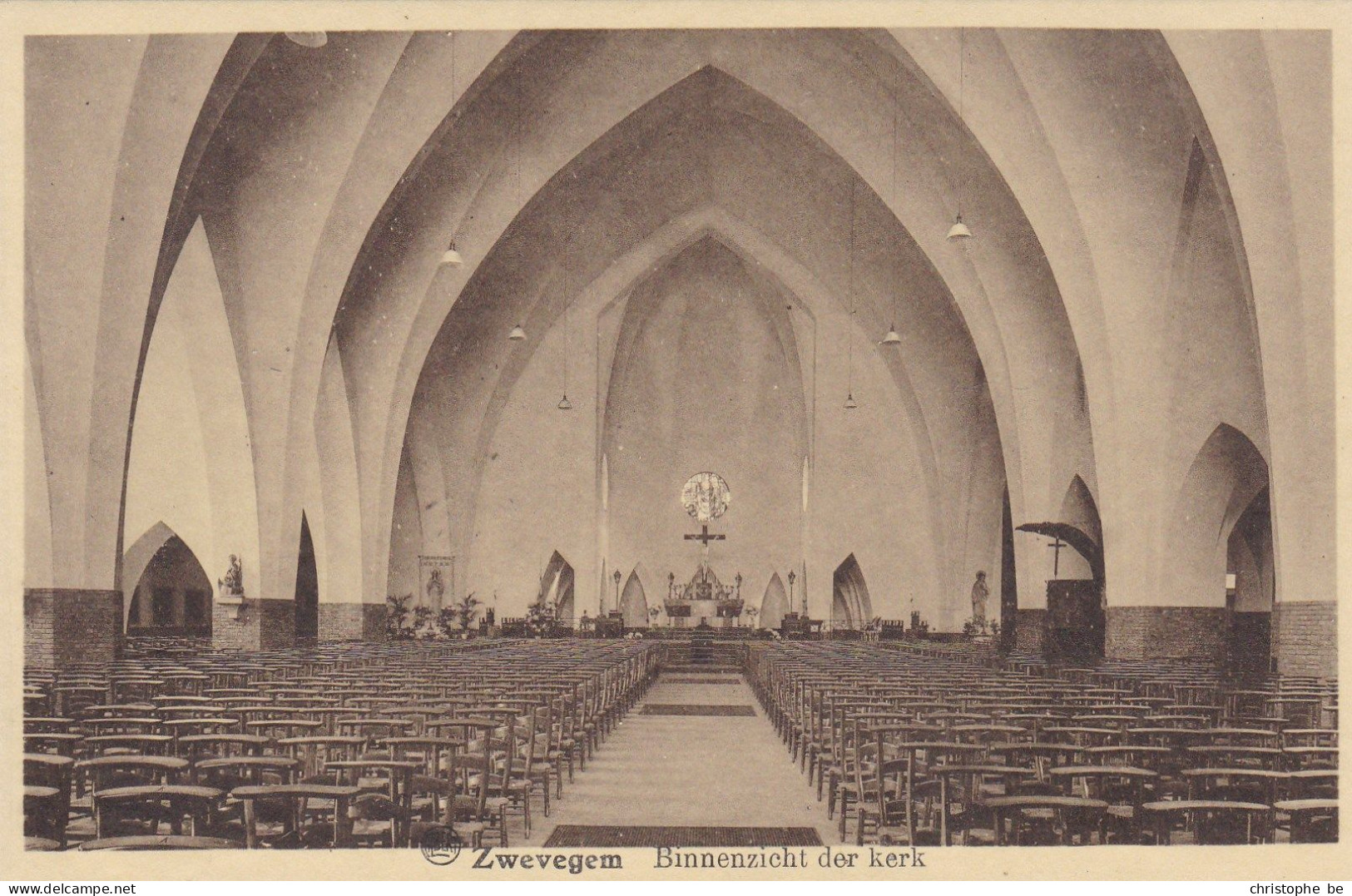 Zwevegem, Binnenzicht Der Kerk (pk86815) - Zwevegem