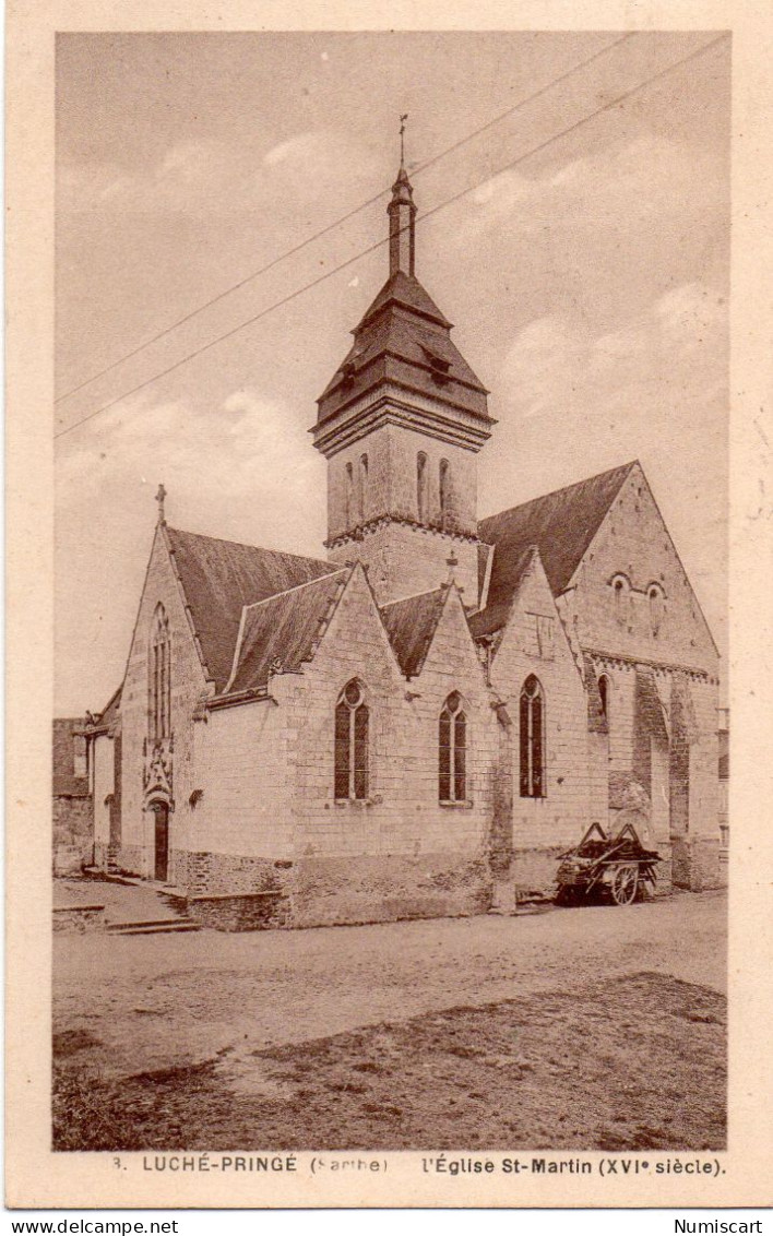 Luché-Pringé Eglise St-Martin - Luche Pringe