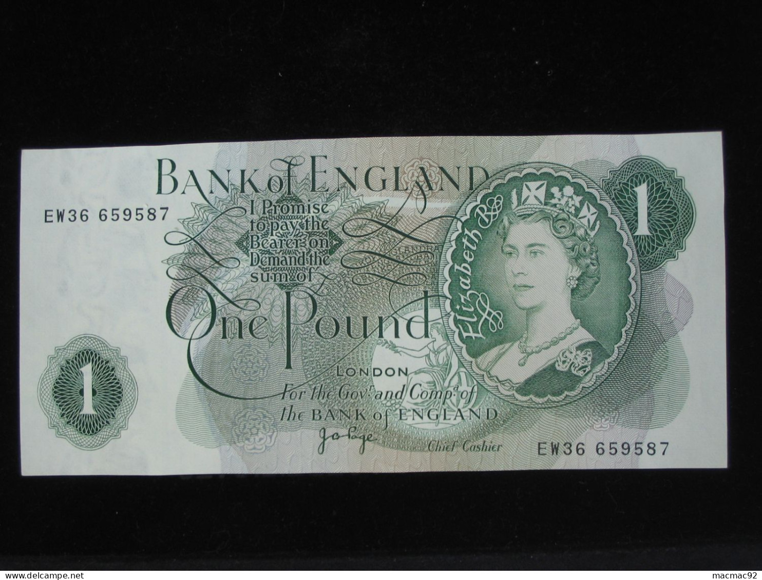 1 One Pound 1960-1978 - Bank Of England   **** EN  ACHAT IMMEDIAT  **** - 1 Pound