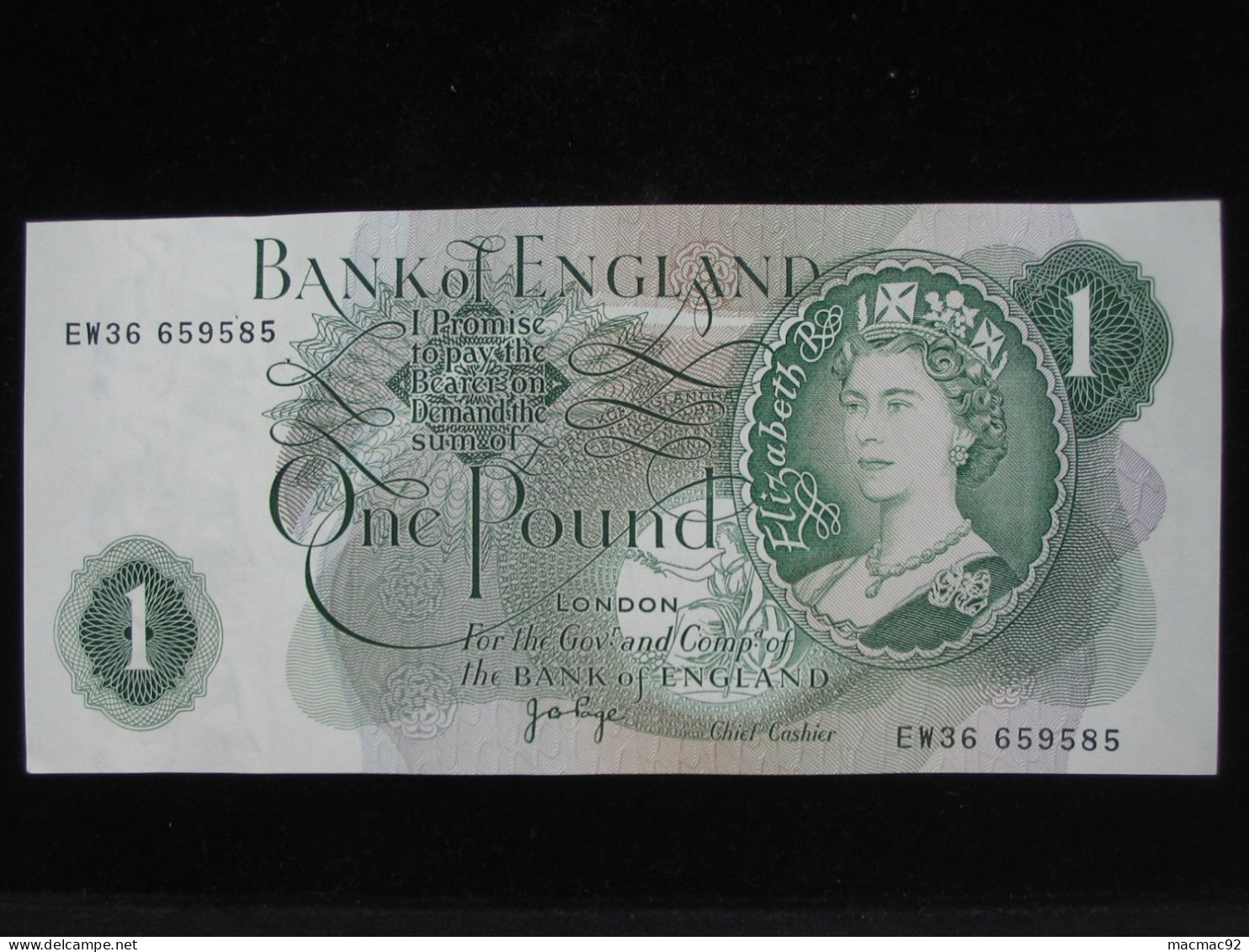 1 One Pound 1960-1978 - Bank Of England   **** EN  ACHAT IMMEDIAT  **** - 1 Pound